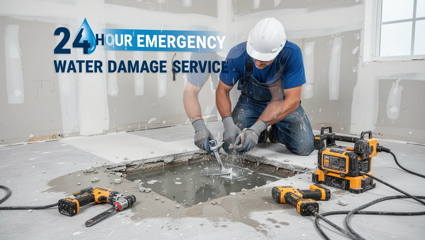 24 Hour Emergency Water Damage Service